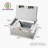 Hộp Ổ Cắm Âm Sàn Novalink NV-FS6SH