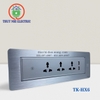 Hộp Ổ Cắm Điện Âm Bàn Tenko Tích Hợp Sạc Không Dây TK-HX6