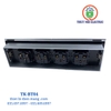 Hộp Ổ Điện Âm Bàn Tenko TK-BT04 – Nắp Trượt 2 Chiều Hiện Đại