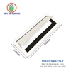 Nắp hộp luồn dây điện âm bàn trắng 120x300 (TNE02-300X120-T)
