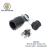 Ổ cắm cao su công nghiệp 2 chân dẹt MC261 Meikosha