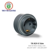 Ổ Cắm Chuẩn Đức Cho Thanh Ray Tenko TK-R29-X Màu Xám