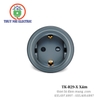 Ổ Cắm Chuẩn Đức Cho Thanh Ray Tenko TK-R29-X Màu Xám