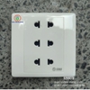 Ổ cắm điện 3 lỗ 2 chấu Sino S98U3