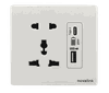 Ổ cắm điện âm tường USB Novalink NV-SW1AC
