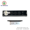 Ổ điện nắp trượt âm bàn Novalink ST-W Tích hợp sạc không dây
