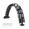 Ống Luồn Dạng Xương Khớp OVAL Màu Xám phi 60 dài 770mm