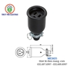 ME2625 Meikosha ổ cắm cao su nối di động 3 chân