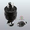 Phích cắm cao su chốt khóa 2P-30A-250V MH2578