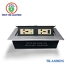 Hộp Ổ Cắm Điện + Cổng HDMI Âm Bàn TENKO TK-AS08DN Màu Bạc