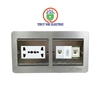 Hộp ổ cắm điện âm sàn Tenko TK-DS-211S05