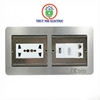 Hộp ổ cắm điện âm sàn Tenko TK-DS-211S02 (LAN+USB+HDMI)