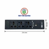 Ổ Cắm Điện Âm Bàn Tenko TK-GB02 (USB A-C)