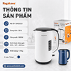 Ấm siêu tốc Nagakawa NAG0321 1.8L công suất 1800W