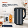 Ấm siêu tốc Nagakawa NAG0320 1.8L công suất 1800W