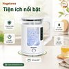 Ấm siêu tốc thủy tinh Nagakawa NAG0318 1.7L