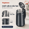Ấm siêu tốc Nagakawa NAG0320 1.8L công suất 1800W