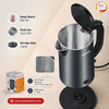 Ấm siêu tốc Nagakawa NAG0319 1.8L có chức năng giữ ấm