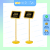 Bảng danh mục sản phẩm/sơ đồ - Dùng cho khách sạn, nhà hàng, bảo tàng