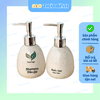 Bình GỐM đựng dầu gội sữa tắm - Dáng Tròn/Bầu