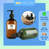 Bình NHỰA đựng dầu gội sữa tắm - Kiểu trụ trơn