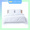 Bộ chăn ga gối đệm cotton TRẮNG T200 cho khách sạn - Giá Tốt Nhất