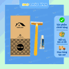 Dao cạo râu cán NHỰA MÀU CAM - In logo bao bì giá tốt