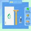 Dao cạo râu cán NHỰA MÀU CAM - In logo bao bì giá tốt