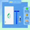 Dao cạo râu cán NHỰA MÀU XANH - In logo bao bì giá tốt