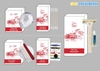 Bộ tiêu hao thân thiện - Amenities HỘP KRAFT TRẮNG in logo
