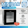 Tủ lạnh minibar khách sạn - HomeSun cánh kính 40 lít