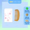 Lược GỖ TRE TRÒN dành cho khách sạn cao cấp - In ấn logo bao bì