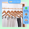 Móc treo quần áo GỖ cao cấp - Dùng cho khách sạn, Giá Tốt Nhất
