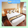 Tấm Trang Trí giường khách sạn thiết kế THÊU LOGO - Giá tốt nhất