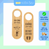 Thẻ không làm phiền GỖ treo cửa phòng - Giá Tốt Nhất