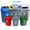 Thùng rác ngoài ngoài trời