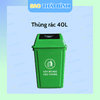 Thùng rác NẮP LẬT/PUSH Plastic đủ màu - Giá Tốt Nhất
