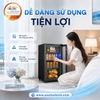 Tủ mát SAST 100L cửa kính chính hãng