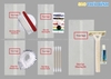 Bộ đồ dùng tiêu hao - Amenities túi VẢI KHÔNG DỆT in logo