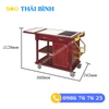 Xe đẩy phục vụ bếp Nhà hàng (Mẫu 1)