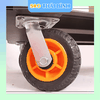 Xe đẩy hành lý INOX MẠ VÀNG chữ U - Dùng cho Khách sạn, Resort