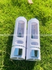 Bình đựng dầu gội sữa tắm NHỰA GẮN TƯỜNG kép - Kèm vít