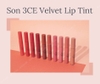 Review Son 3CE Velvet Lip Tint