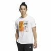 Áo Phông Adidas Nam Chính Hãng - Tree Photo T-shirt - Trắng | JapanSport HN0398
