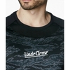 Áo Under Armour Chính hãng - UA Heatgear Comfort Fitted Novelty  - Màu Đen | JapanSport 1384734-001