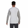 Áo Khoác Adidas Chính Hãng - Wellbeing Training Long Sleeve Tee - Màu Xám | JapanSport HC4157