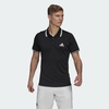 Áo Polo Adidas - Tennis Freelift Polo Shirt - Đen | JapanSport GL5340