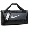 Túi Trống Nike Chính Hãng - Nike Brasilia Training Sports Travel Gym Duffel Bag - Đen/Xám | JapanSport BA5955-026