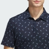 Áo Polo Adidas Nam Chính Hãng - Ultimate365 Printed Mesh Polo Shirt - Màu Xanh | JapanSport JF4909