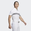 Áo Polo Adidas Nam Chính Hãng - PRIMEGREEN HEAT.RDY 3-Stripes Polo Shirt - Trắng | JapanSport GT3666